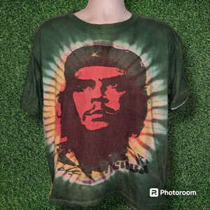 Vintage Cuba Che Guevara Tie-dye T-shirt - Single Stitch